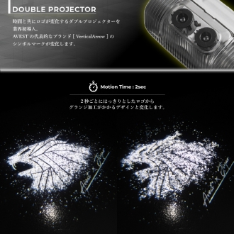 TOYOTA 雙鏡頭迎賓燈